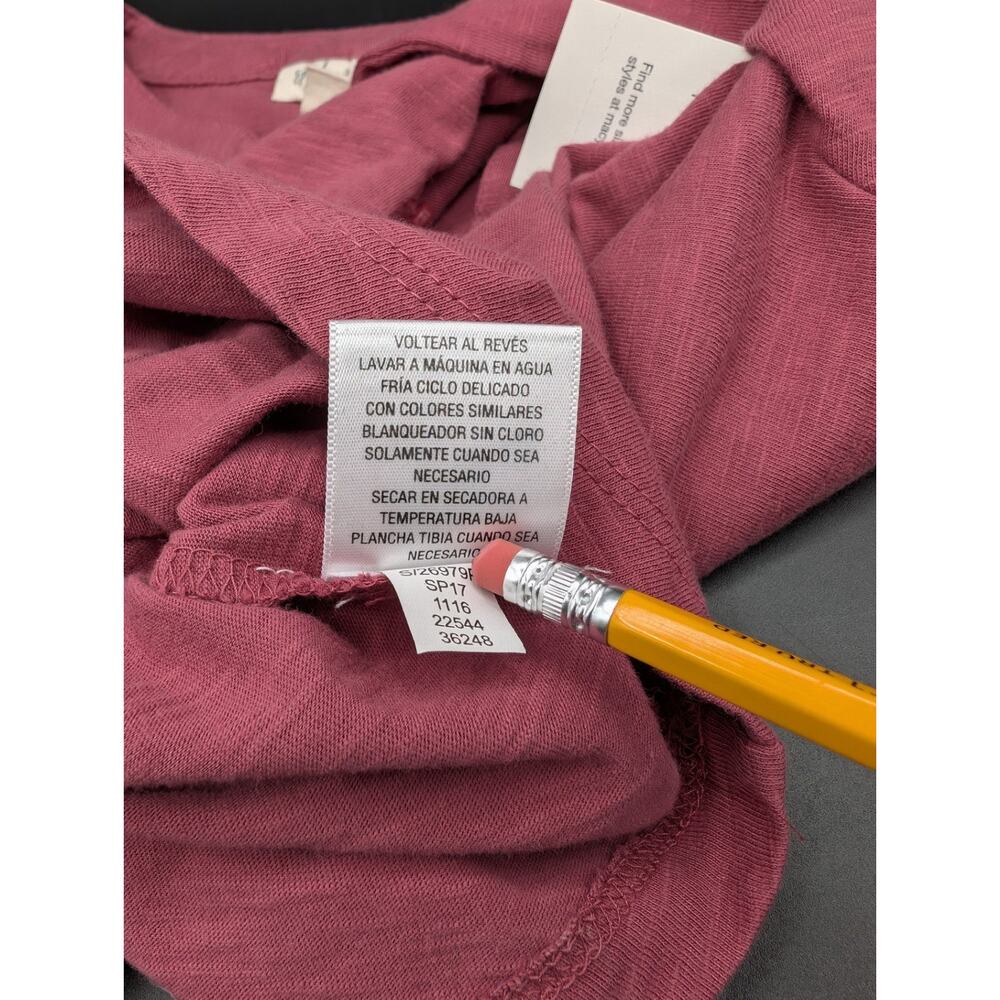 Style & Co. Raspberry Embroidered Shirt - Picture 9 of 10